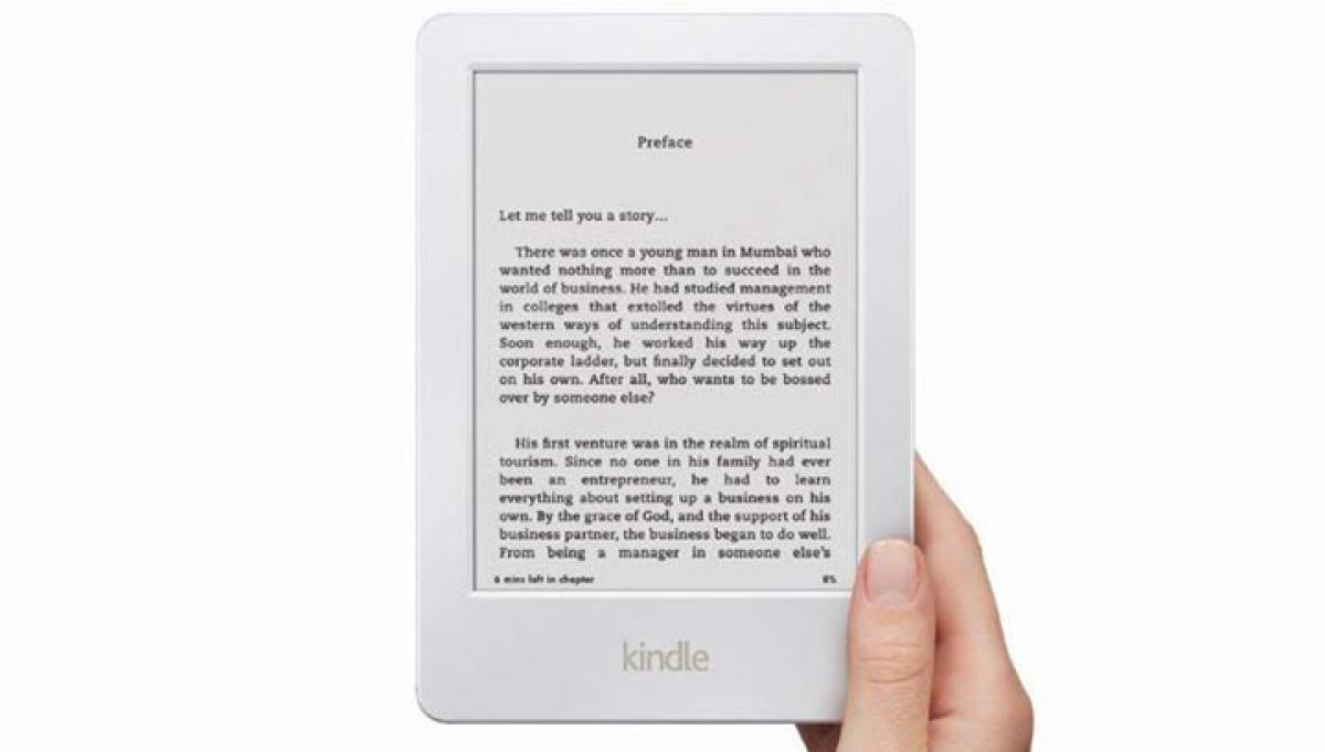 Amazon Kindle now comes in white