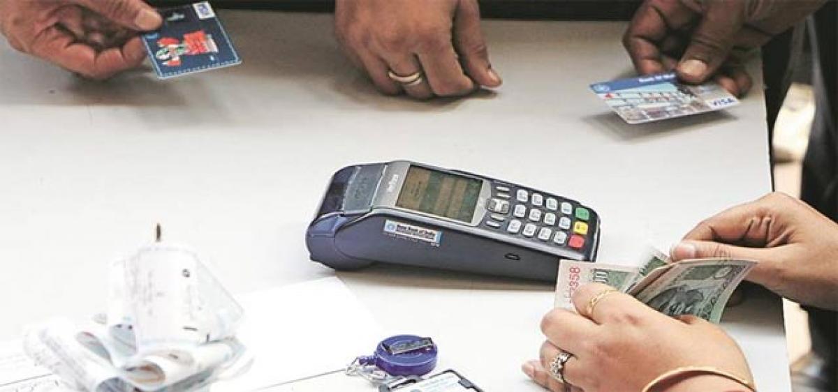 Efforts to push cashless economy in rural, urban districts