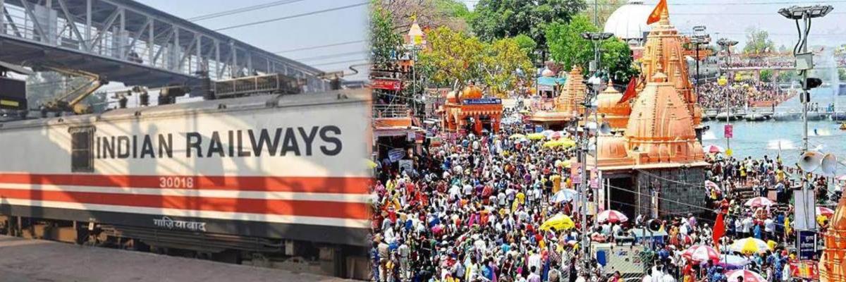 Railways to run 800 special trains for Kumbh Mela pilgrims