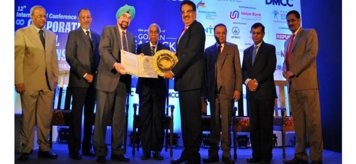 12th International Conference on corporate social responsibility held in Bengaluru