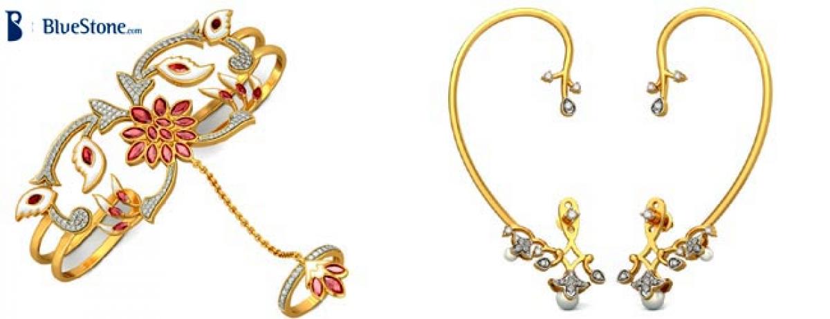 Embark on the journey of true love with BlueStone’s Ziba Collection designed by Vinita Michael