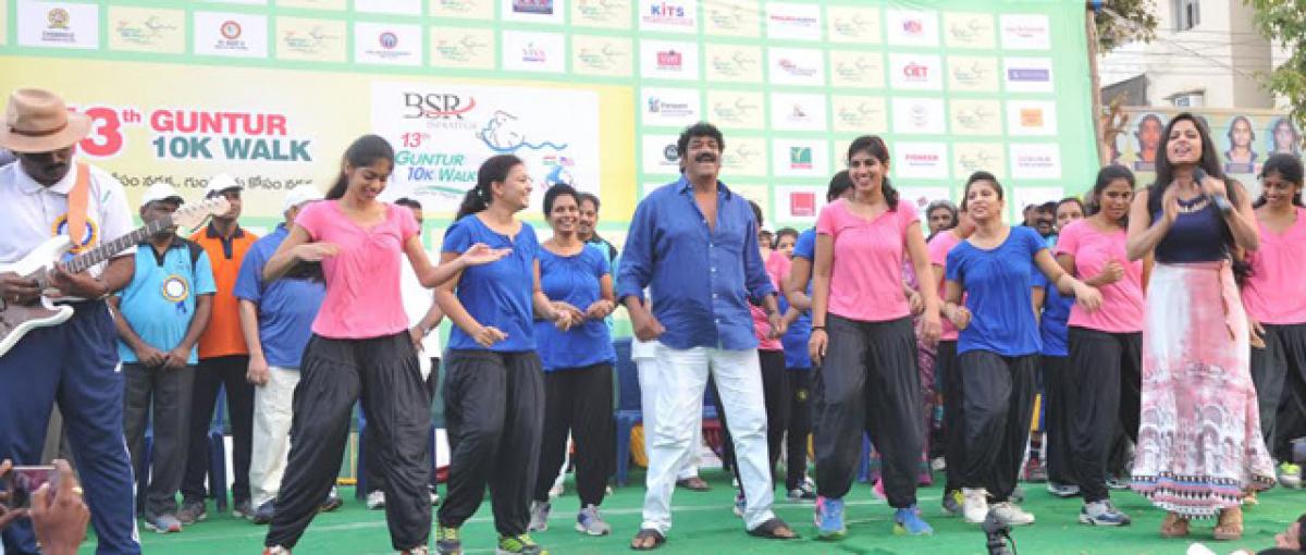 A walk to promote better lifestyle and fitness