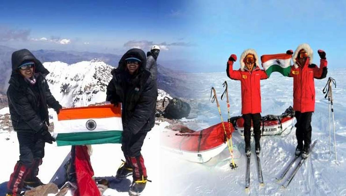 Adventurers Grand Slam: Awards elude twin Indian sisters