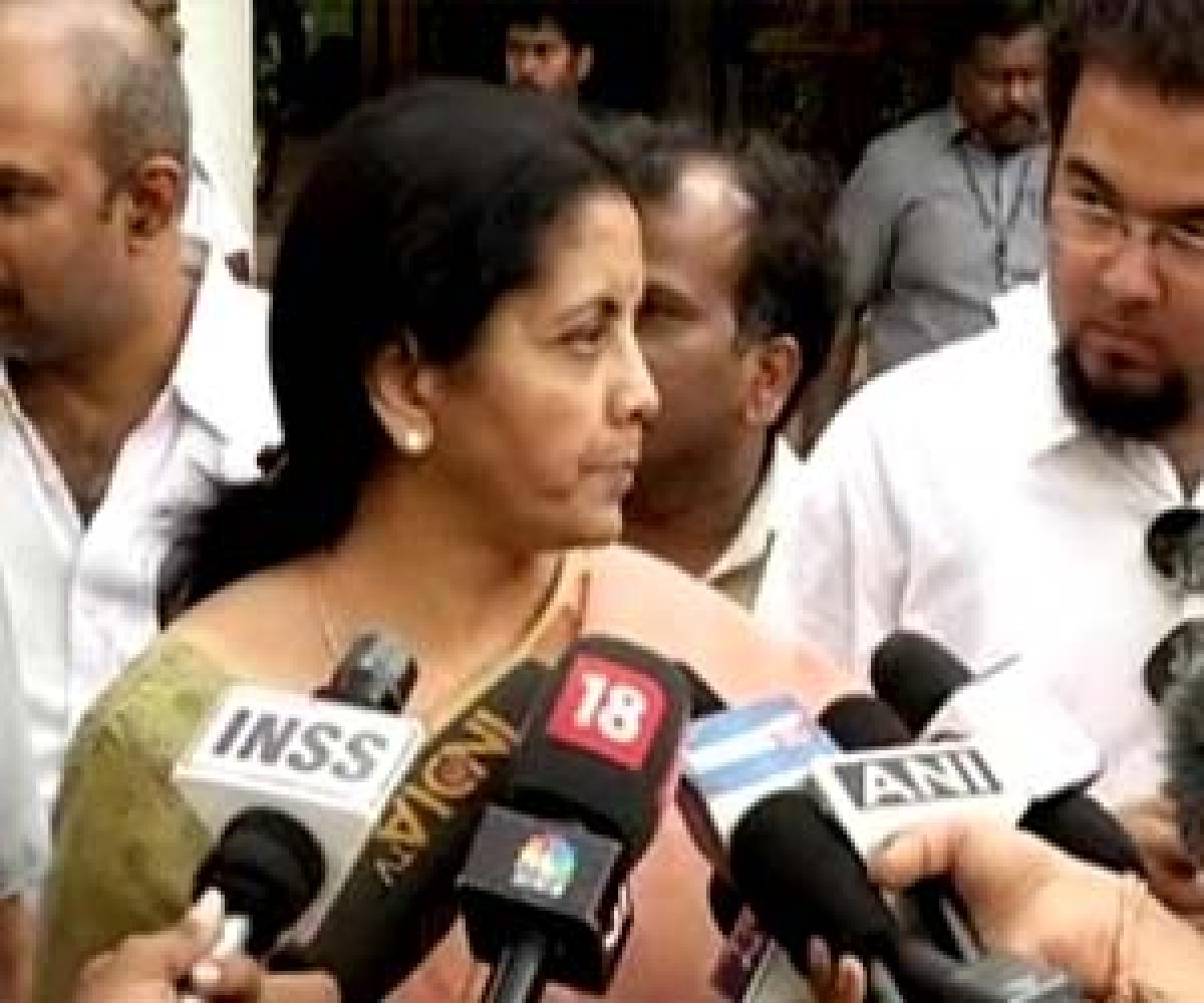 Jayalalithaa meets Nirmala Sitharaman, discusses key issues concerning TN