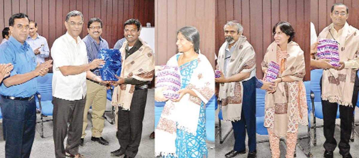 GITAM felicitates PhD holders