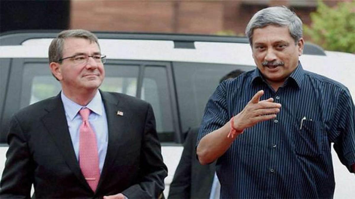 ISIS threat, Make in India feature in Parrikar talk with US
