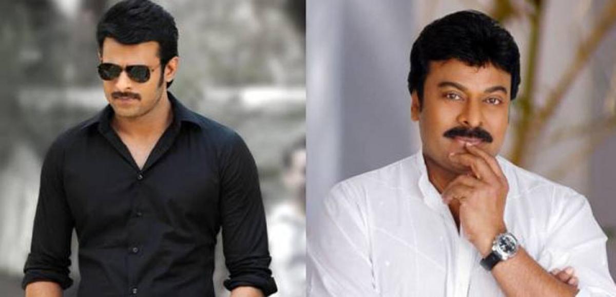 Megastar Chiranjeevi replaced by Prabhas?