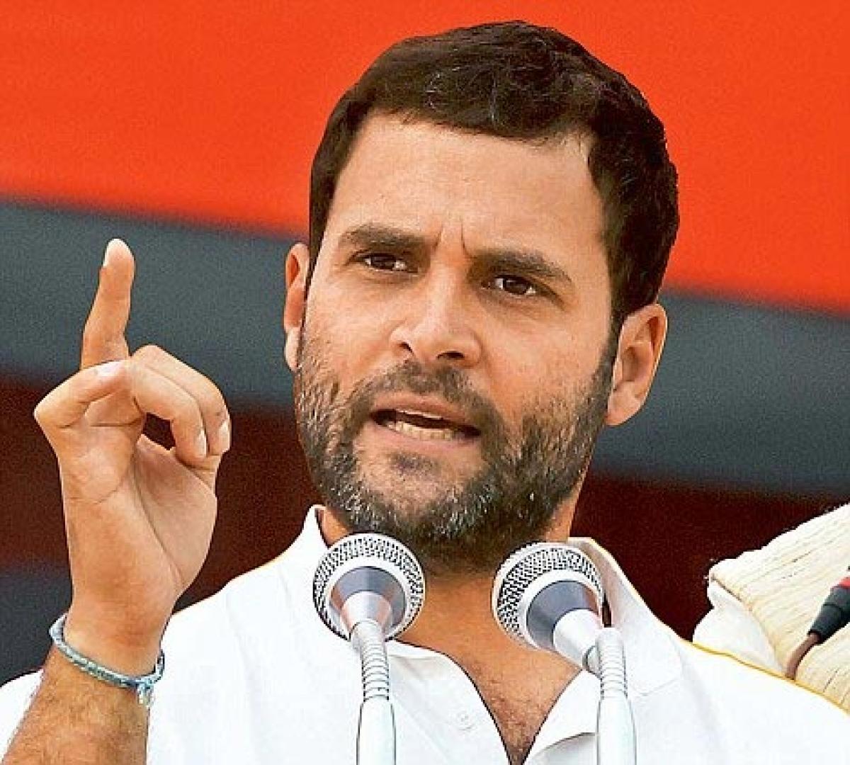 Rahul speaks from courage of his conviction: Congress