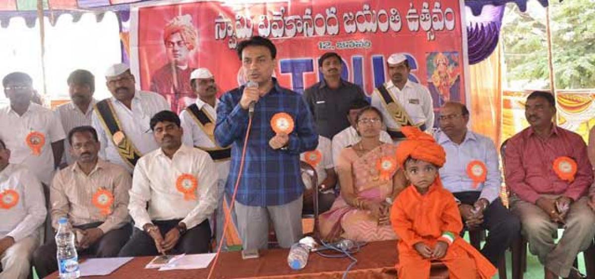 Youth asked to propagate ideals of Swami Vivekananda