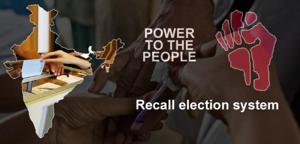 Does India need a recall election system in politics?