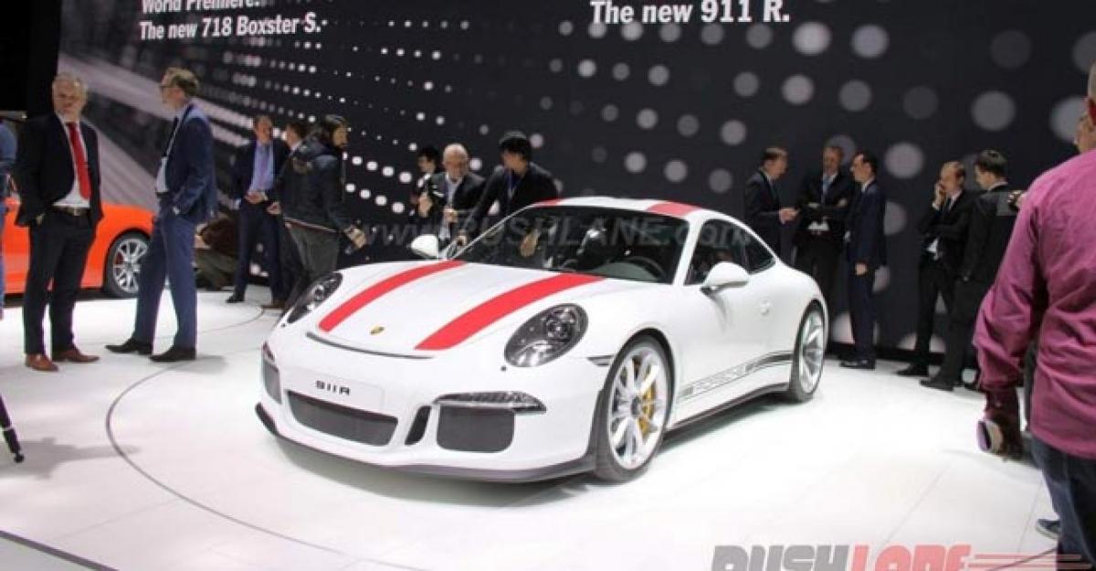 Bookings now open for Porsche 911R specifications, price
