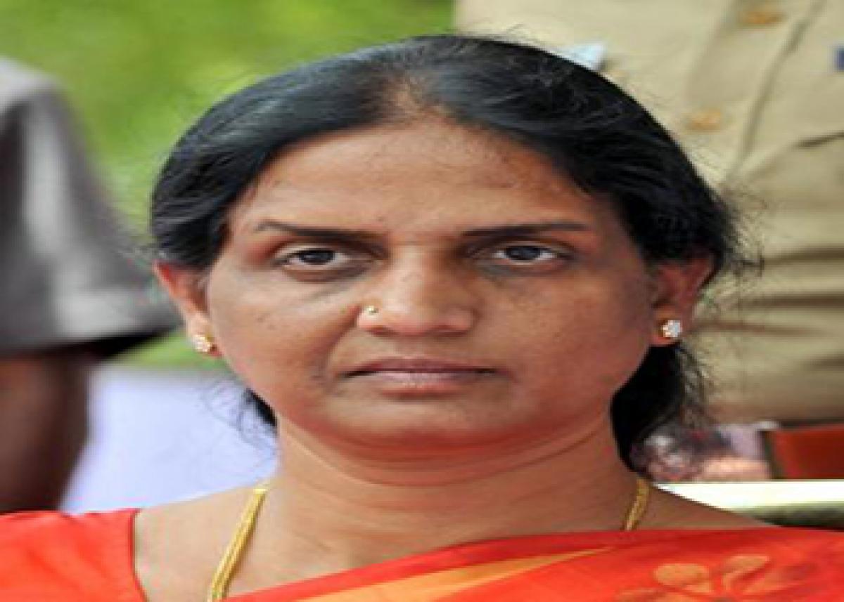 Pranahita Chevella diverted for Gajwel, Siddipet: Sabitha