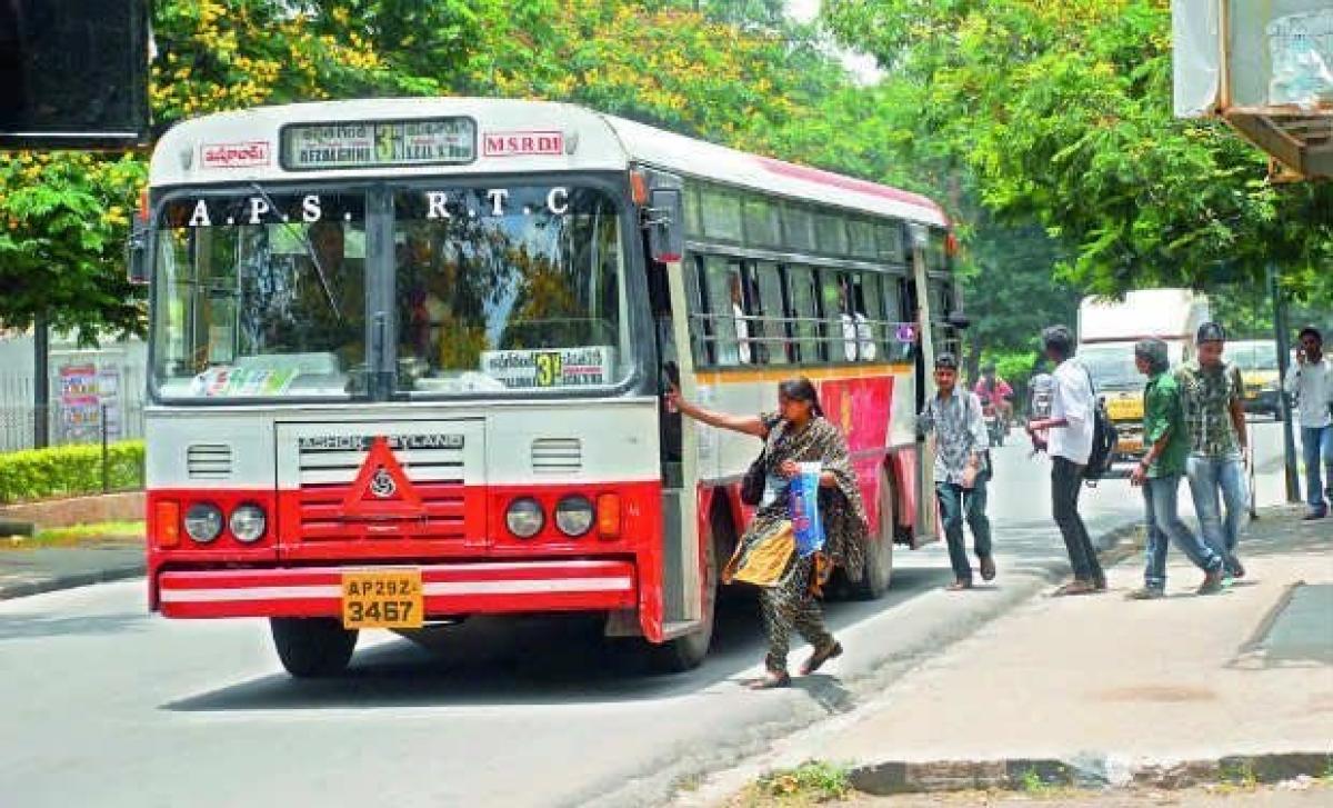 Youth dies after falling from RTC bus