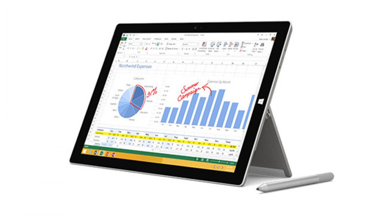 Microsoft Surface Pro 3 available 58,990