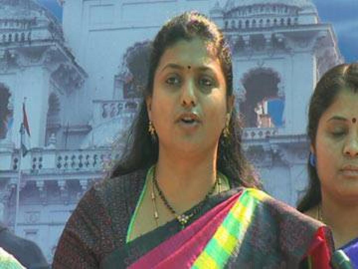 MLA Roja admitted to NIMS hospital after sustaining injuries