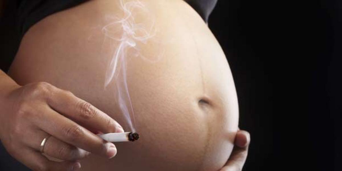 Smoking when pregnant may impair child’s kidney