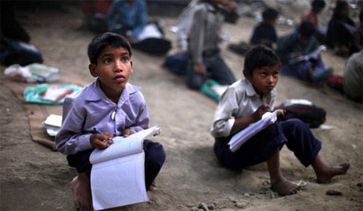 Poverty stunts growth of childs brain