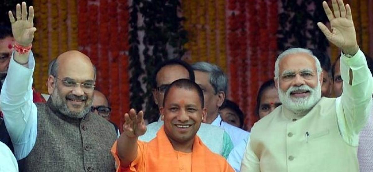 UP CM Adityanath in Delhi to meet PM Modi & Amit Shah; portfolio allocation may be discussed