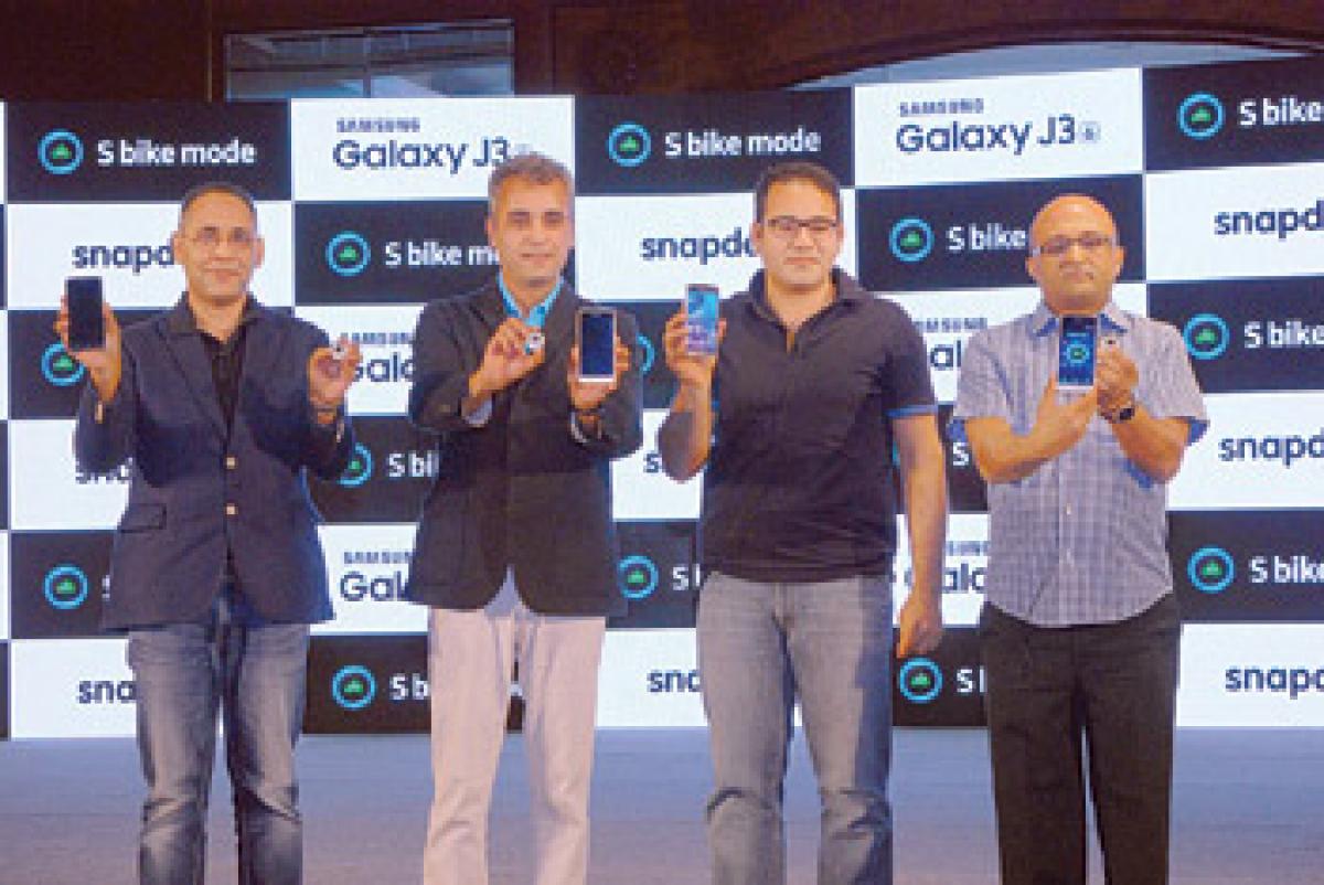 Samsung Galaxy J3 with S Bike Mode launched