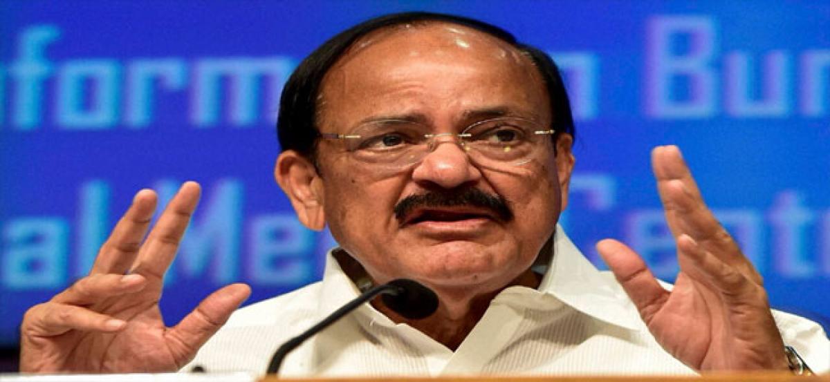 Naidu urges business houses to help improve quality of education