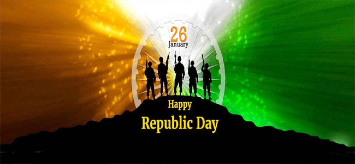 Republic Day celebrated at GITAM