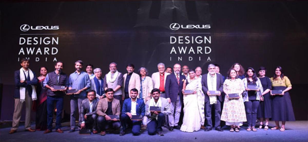 Lexus present design awards
