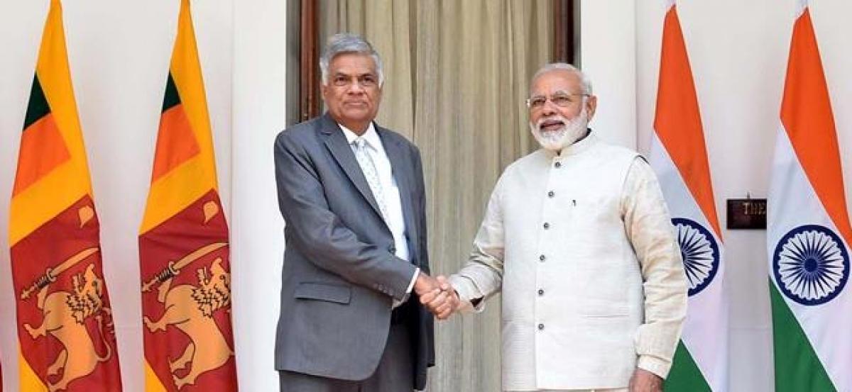 Modi, Sri Lankan PM discuss bilateral issues