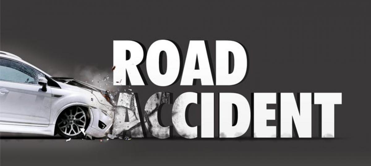 Two killed in road mishap