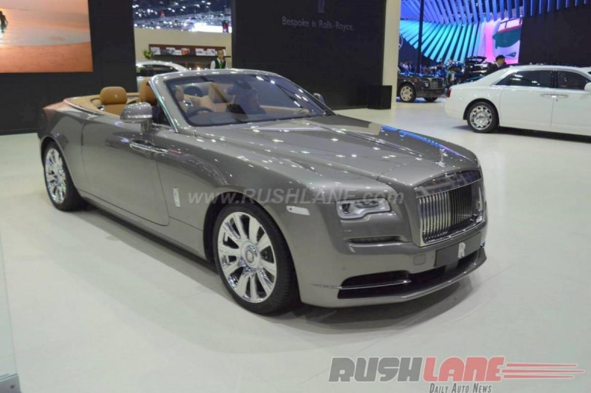 Check out Rolls Royce Dawn features, price in India Bangkok Motor Show