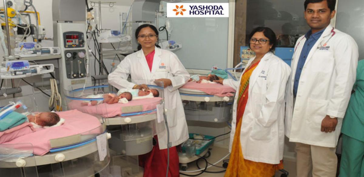 Woman from EG gives birth to quadruplets