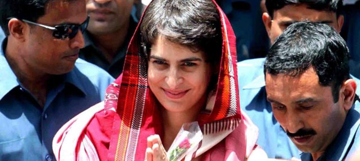 Priyanka set to lead Congress in UP polls