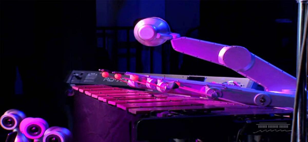 New artificial intelligence robot creates its own music