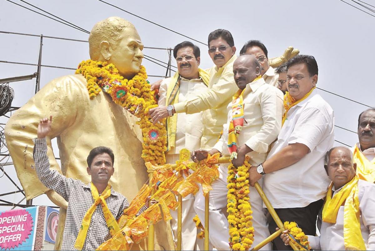 TDP’s 35th formation day in Adilabad 