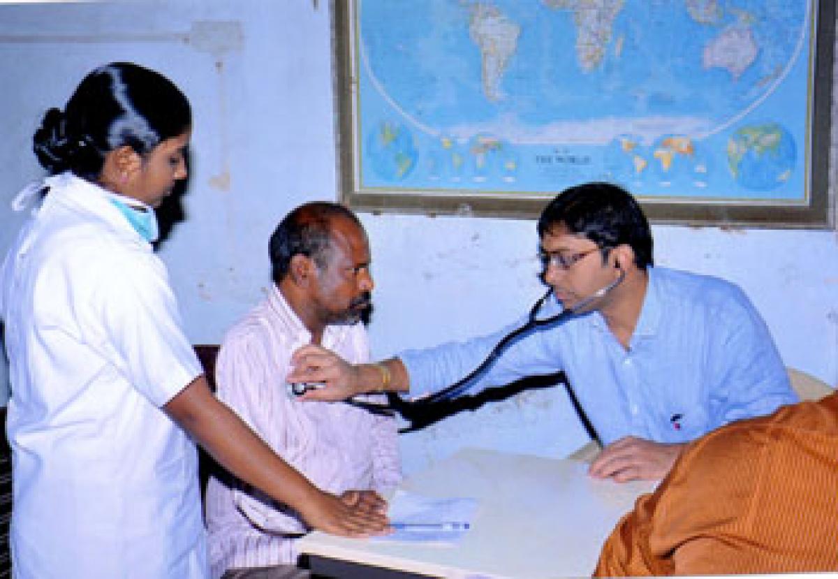 Medical camp held for fisher folk