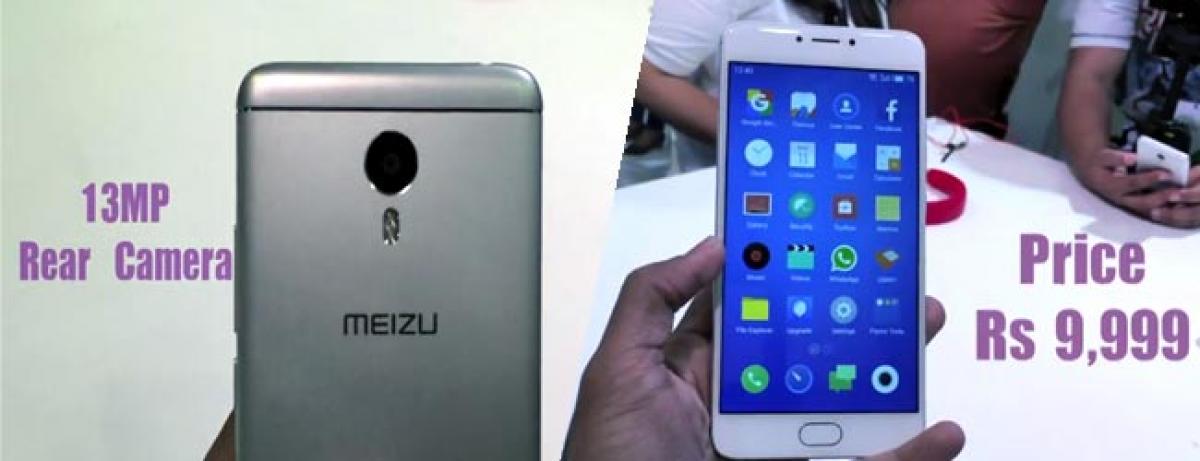 Meizu launches M3 Note for Rs.9,999 in India