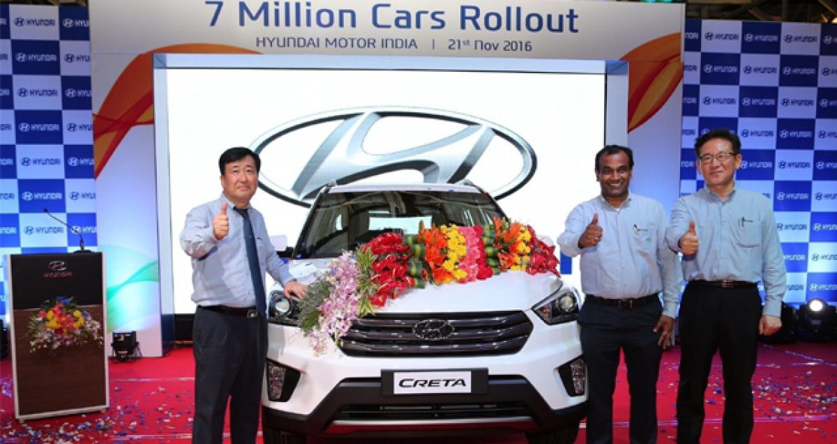 Hyundai Crosses 7 M Production Milestone