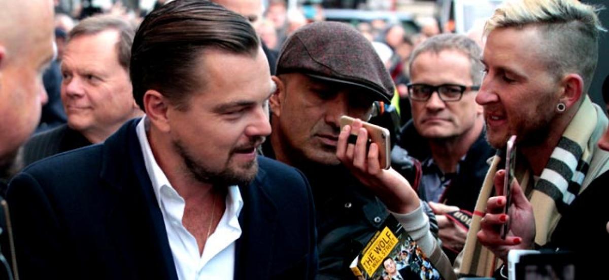 DiCaprio stuns onlookers on Edinburgh Street