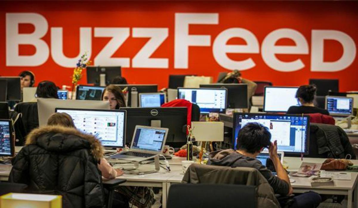 BuzzFeed to split into two departments