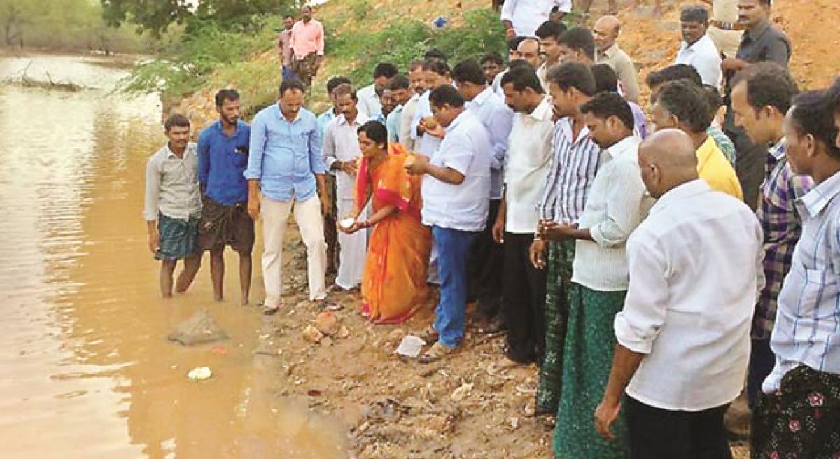 Irrigation tanks will be filled soon: Paritala Sunitha