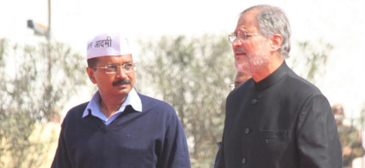 Najeeb Jung has declared a virtual war on the people of Delhi: Arvind Kejriwal