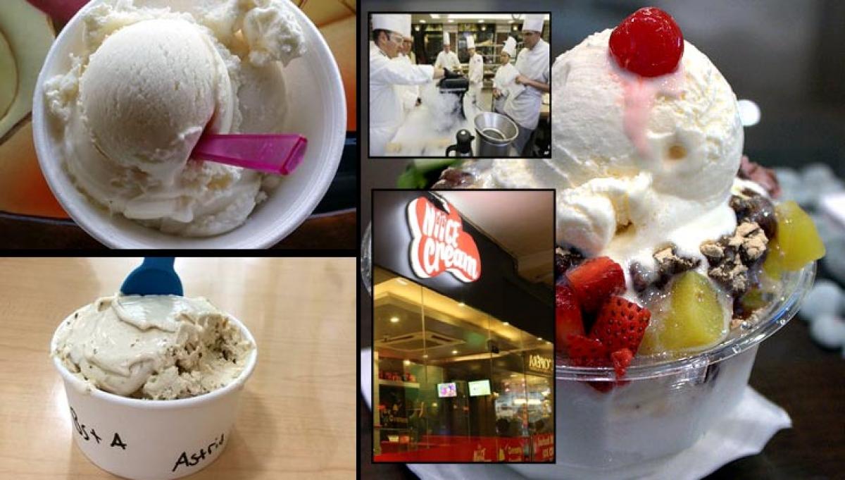 Dessert cravings: Nitrogen based ice-cream a rage