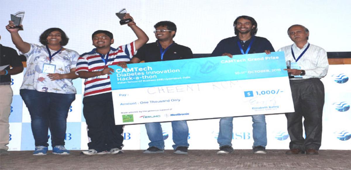 40 innovations developed at Diabetes Hack-a-thon