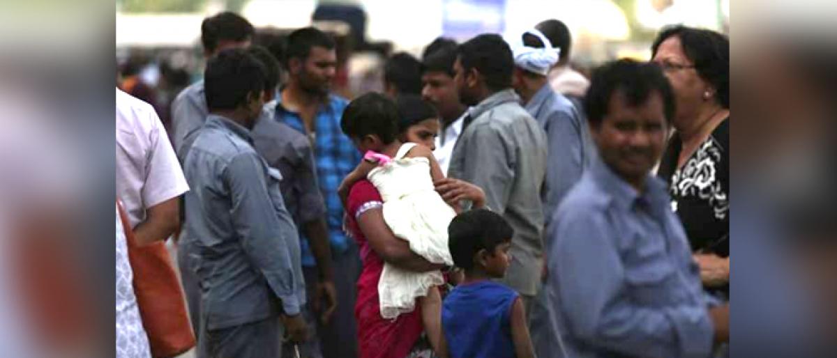 14 children rescued from running train, trafficker held