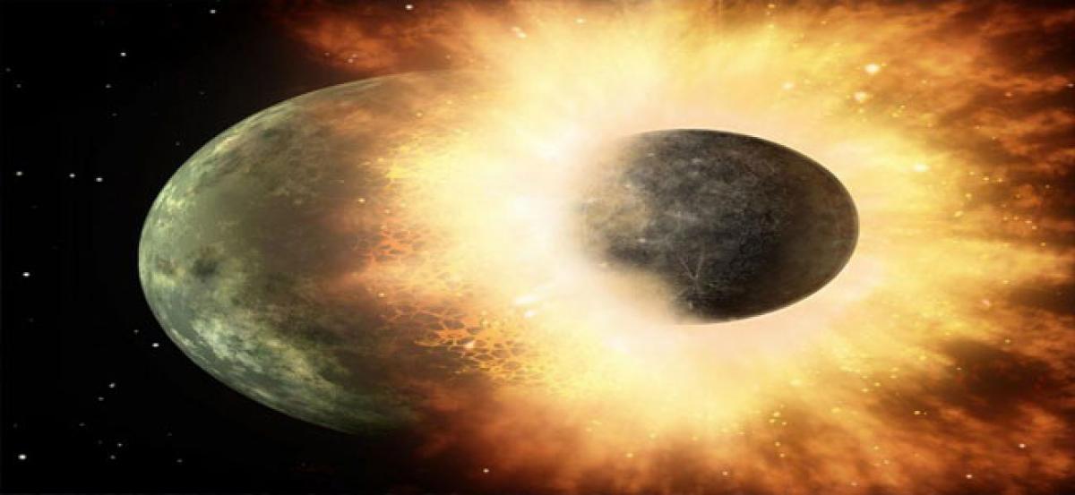 Moon formed from donut-shaped cloud of vapourised rock: Study