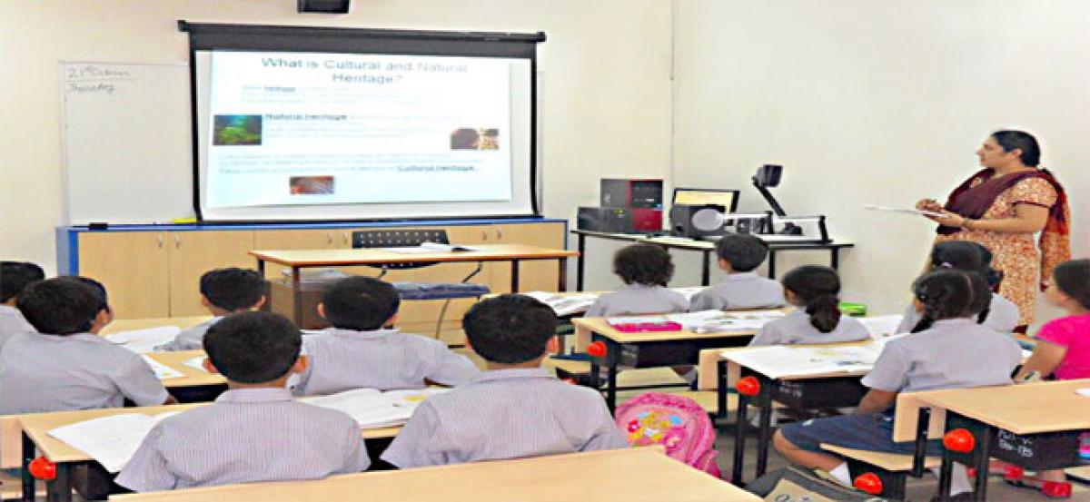 From blackboard to Digital Classrooms