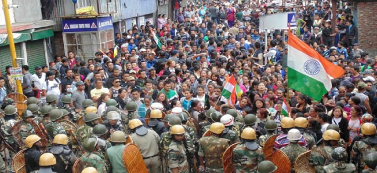 Protests keep Darjeeling on the boil for 10th day