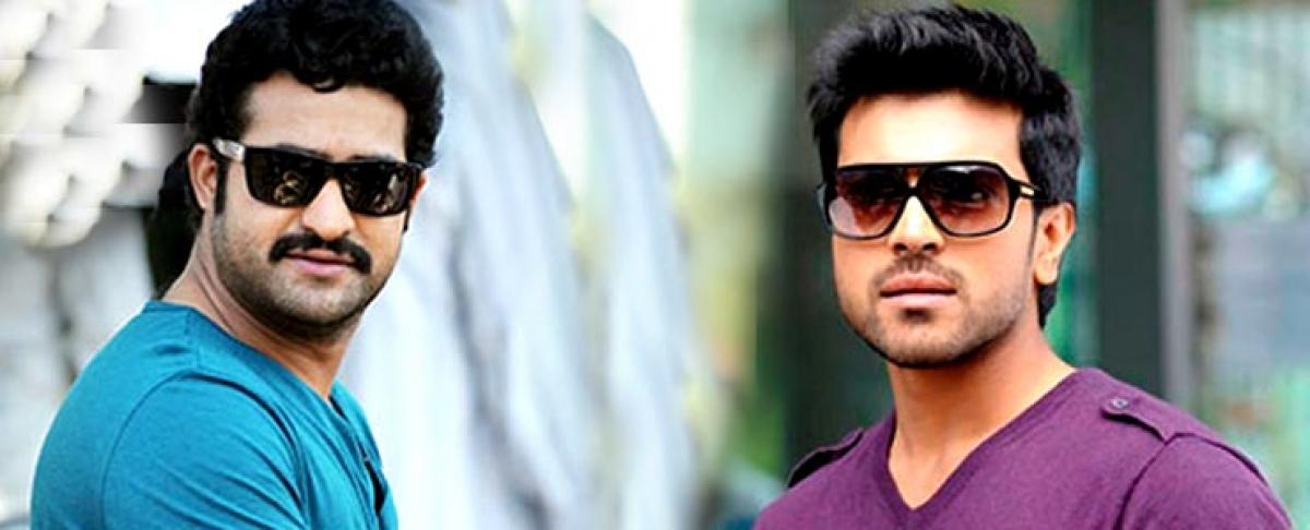 What did Charan tell NTR over the phone?