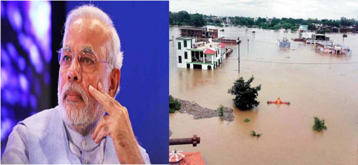 Centre vows total support in rescue and relief operations in flood-affected States