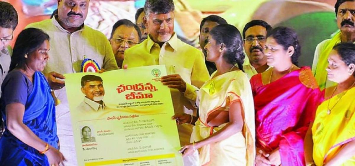 Pay Chandranna Bima without delay: Naidu