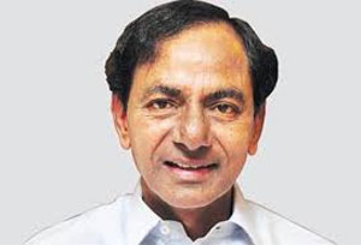 KCR back in Sectt after a month